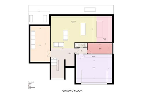 Property: Panora ground floor plan, Pauanui