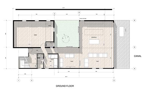 Inspired Property: Villa del Agua, Pauanui: 4 bedroom ground floor plan