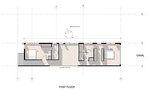 Inspired Property: Villa del Agua, Pauanui: 3 bedroom first floor plan