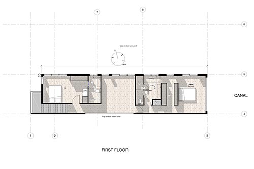 Inspired Property: Villa del Agua, Pauanui: 3 bedroom first floor plan